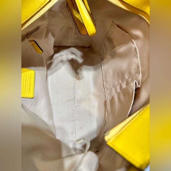 Yellow coach tote - Picture 5 of 6